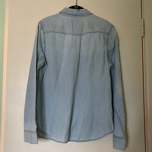 Gap Light Denim Button Down - Picture 3 of 3